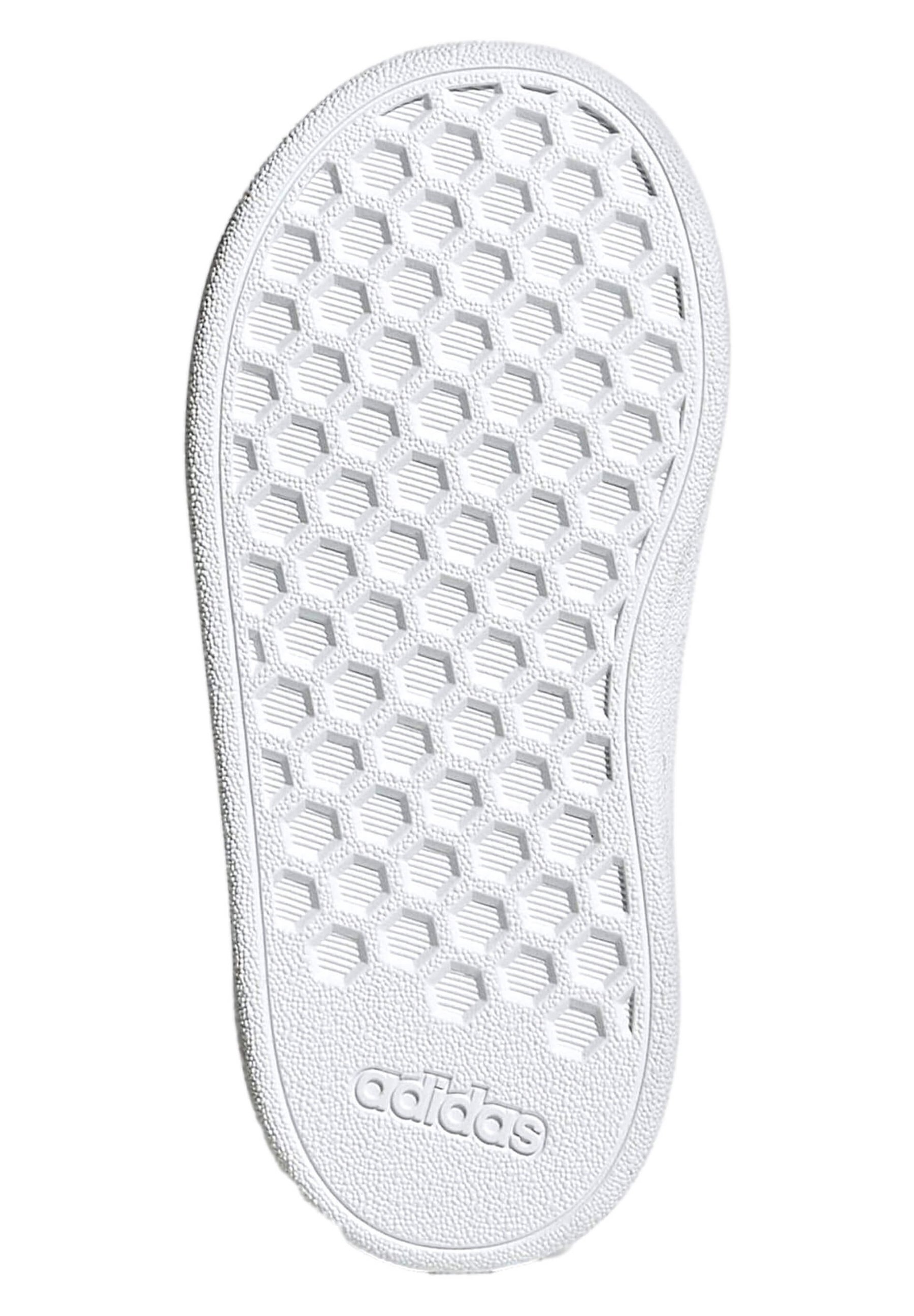 adidas Sportswear GRAND COURT LIFESTYLE HOOK AND LOOP - Buty sportowe - białe