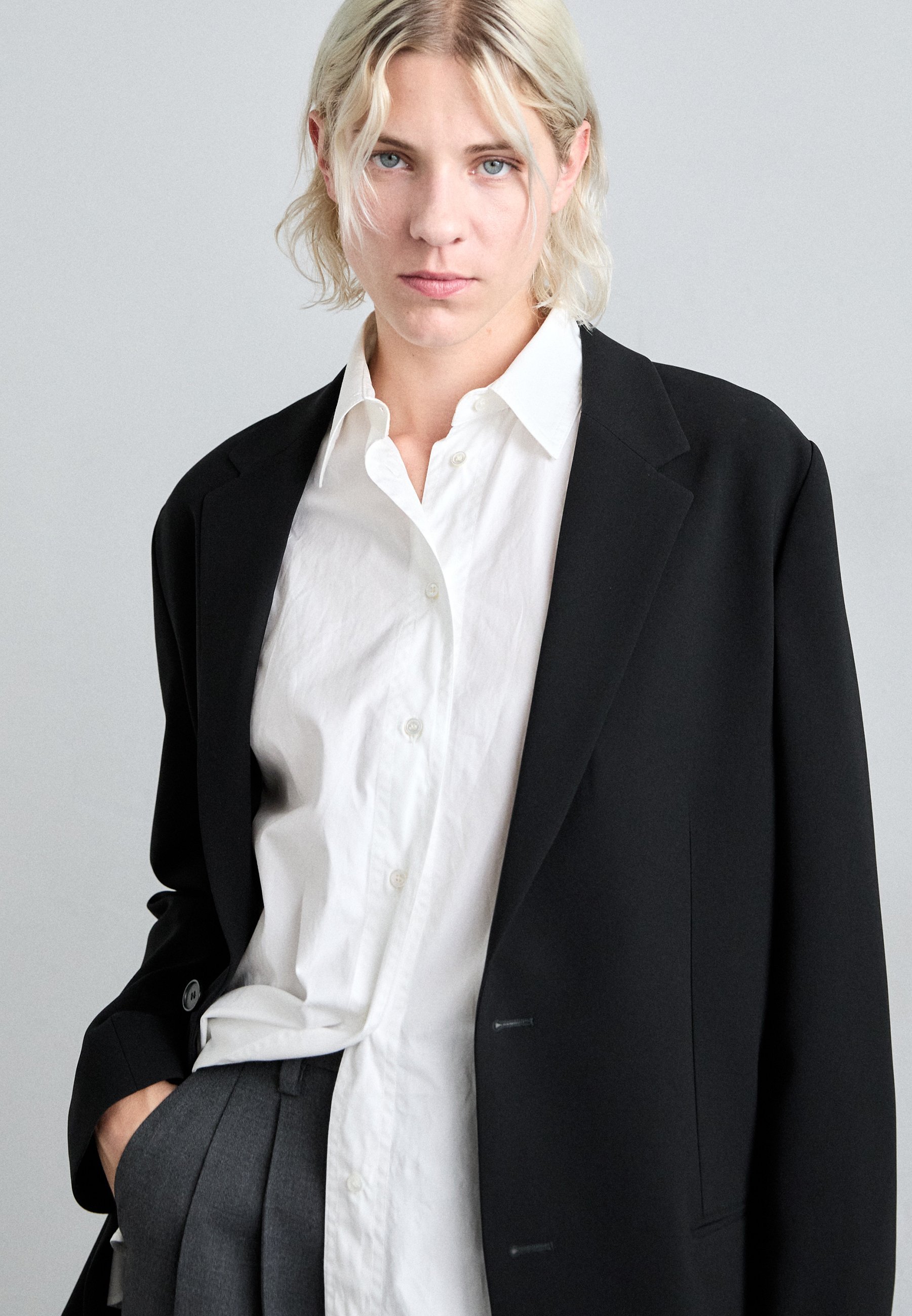 Filippa K RELAXED - Cappotto corto - nero