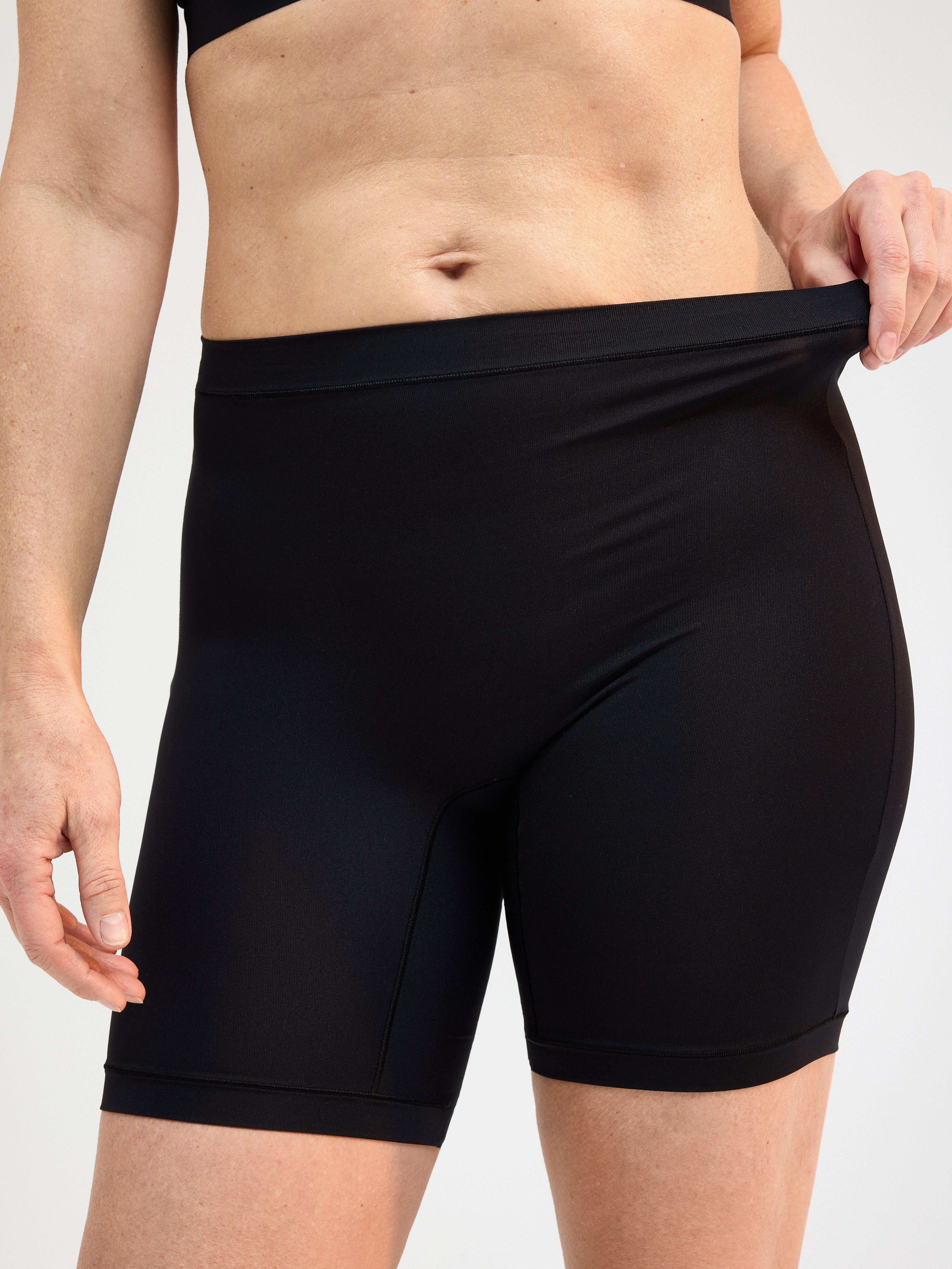 Oblečení pro menopauzu – Motorkářské kraťasy s dlouhými nohavicemi – Dámské technické oblečení Black