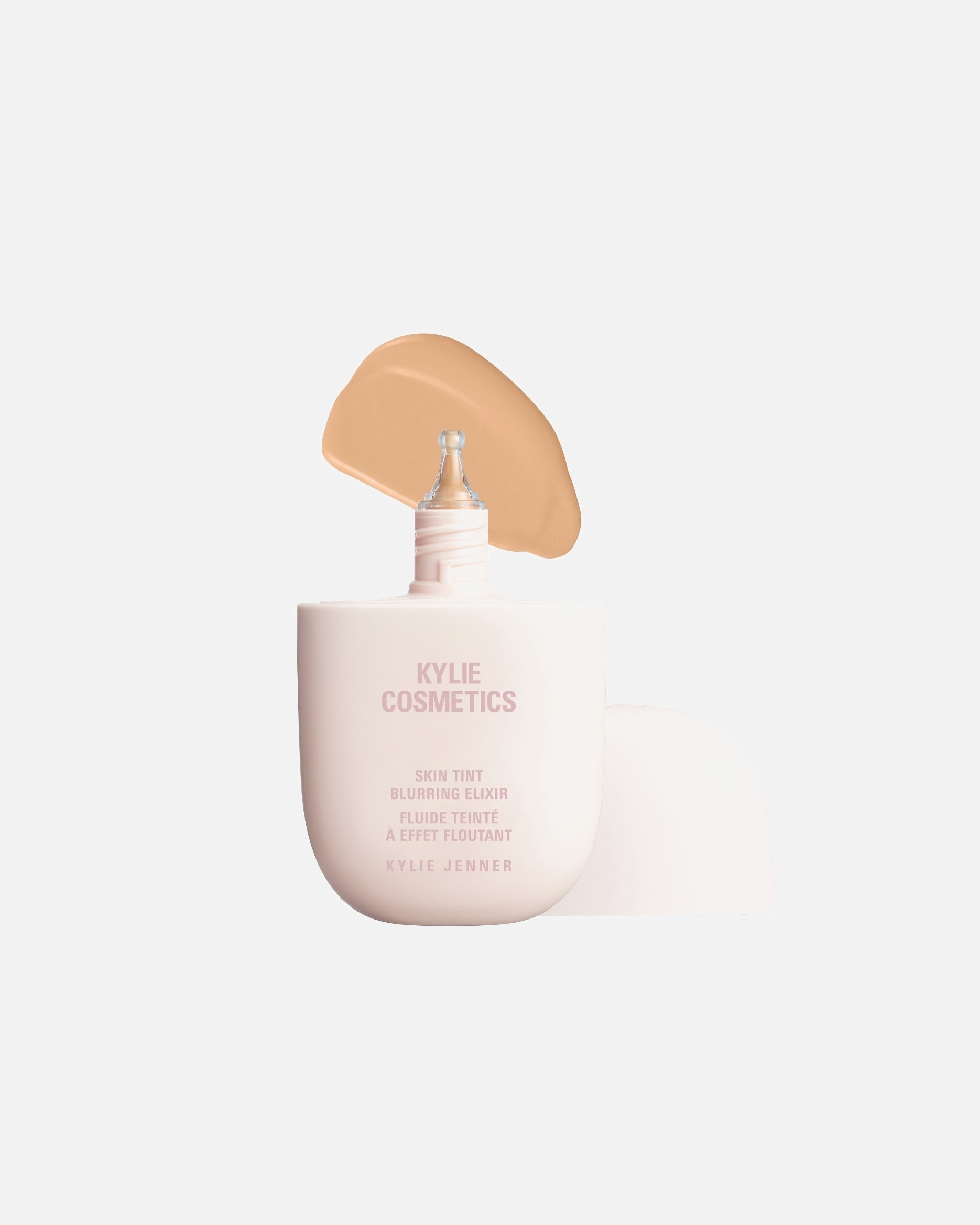 KYLIE COSMETICS makiažo pagrindas „Kylie Cosmetics Skin Tint Blurring Elixir“ makiažo pagrindas – 2.5N, 30 ml – 30 ml