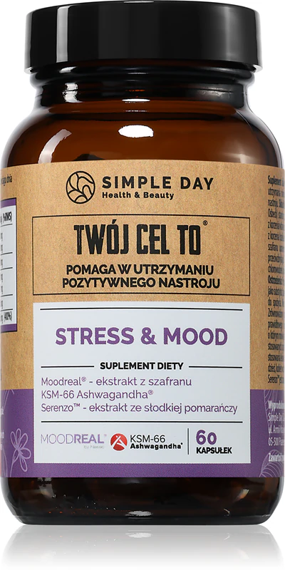 Výživový doplnok Your Goal To Stress & Mood vo forme kapsúl pre duševnú pohodu