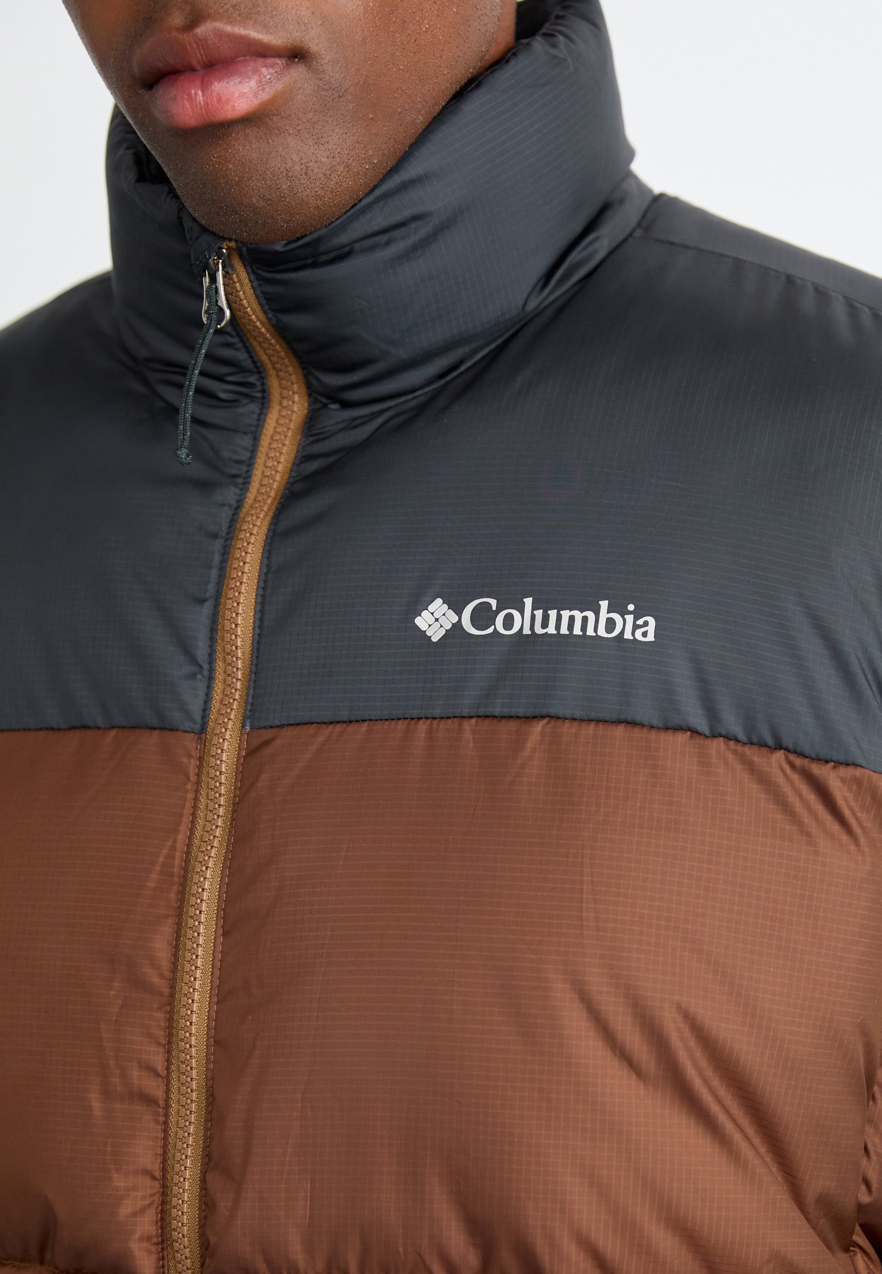 Columbia PUFFECT VEST - Gilet - tabak/zwart