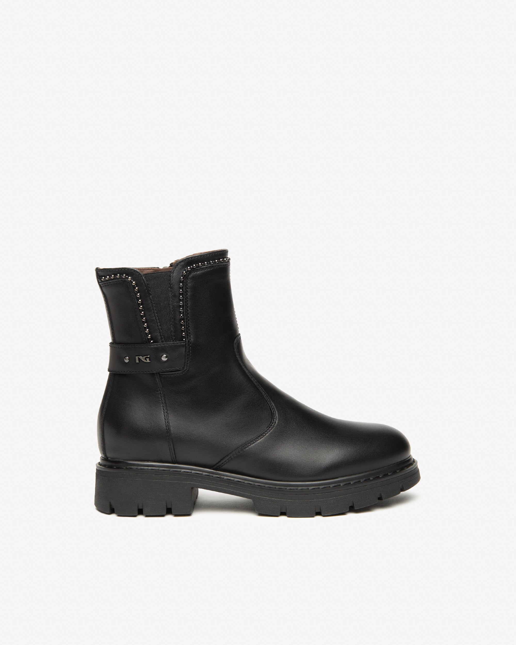  Damen-Ankle-Boots aus Leder