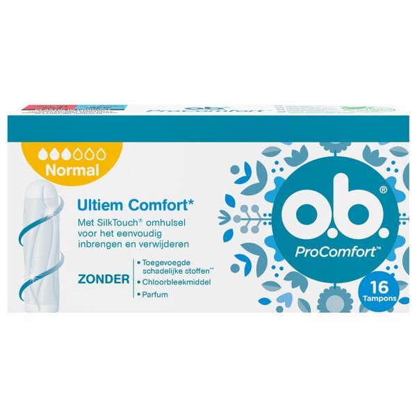 ob Procomfort Normal tamponi<br>16 iepakojumi