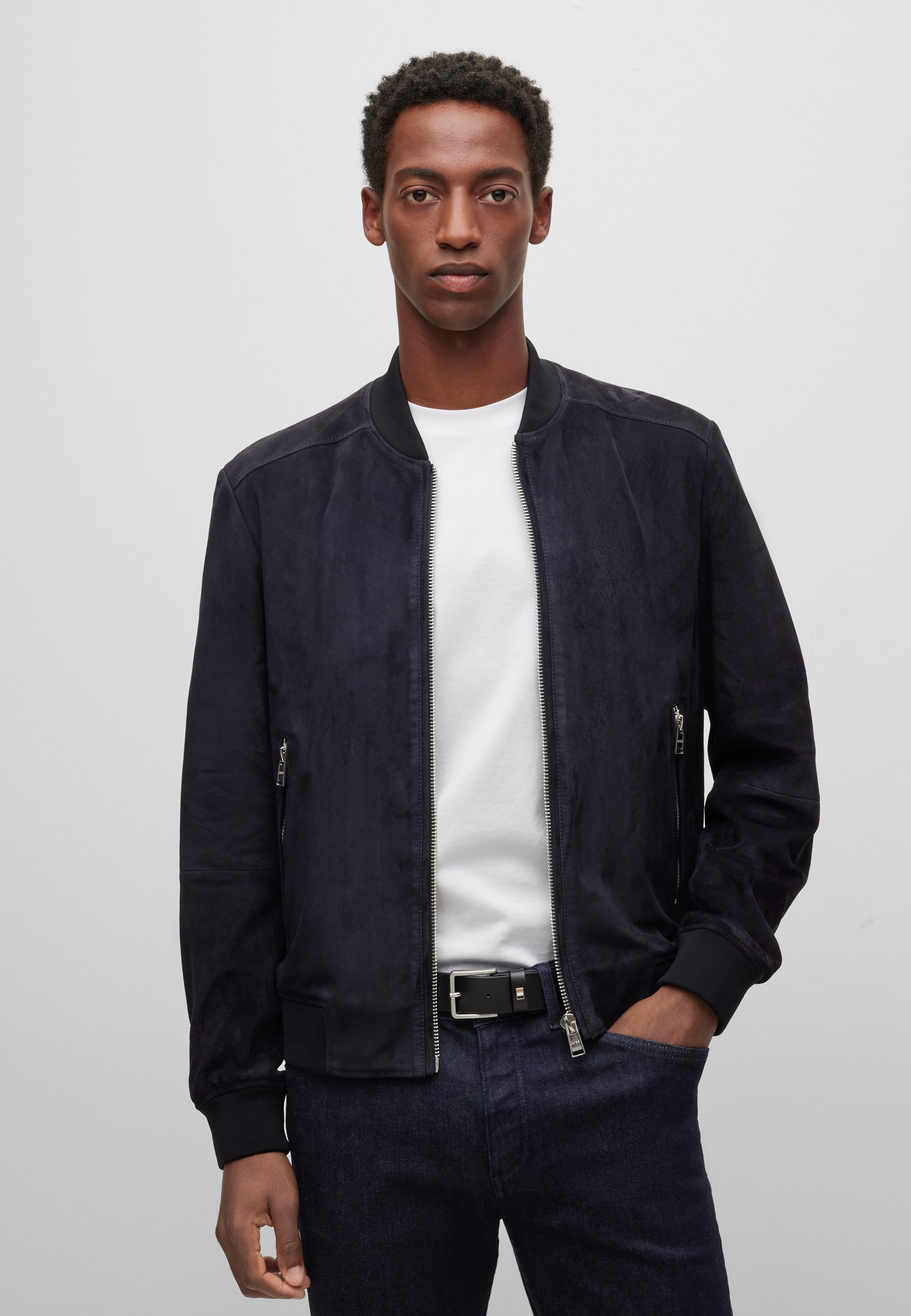BOSS THER FLAG - Riemen voor zakelijke doeleinden - zwart