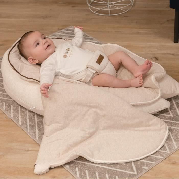 Coussin d'allaitement multifonction Nova - Beige - 198 cm