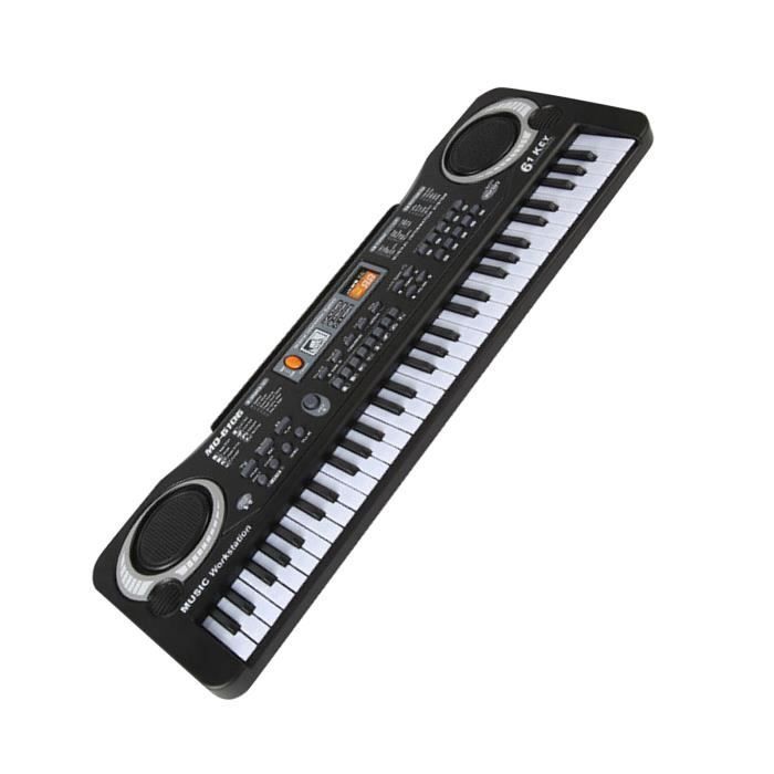 Piano à clavier pour enfants - VVIKIZY - Modèle Éducatif - 61 touches - Multifonctionnel - Léger et portable