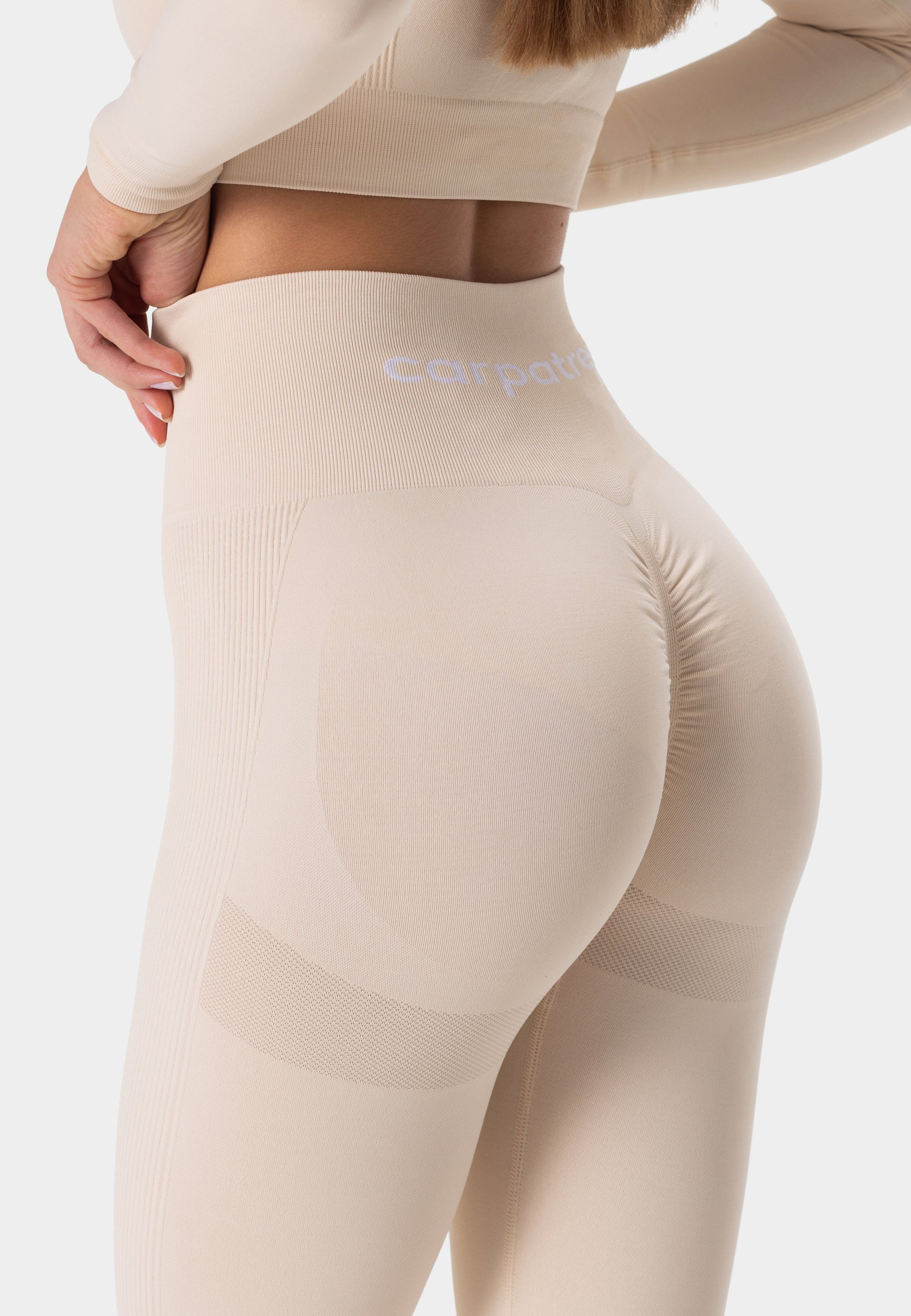 Carpatree ALLURE SEAMLESS - Leggings - beige