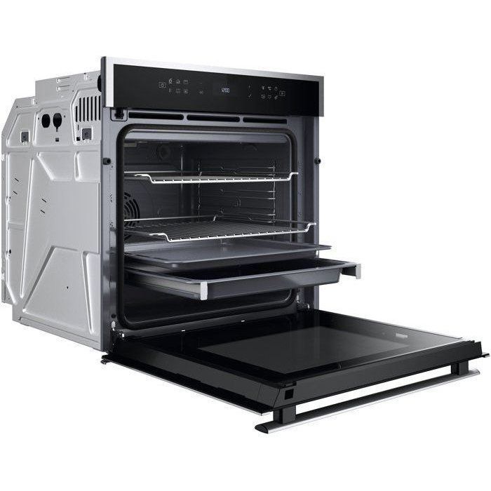 Forno da incasso - Pulizia pirolitica - WHIRLPOOL - WOI68PT1SXAF - Acciaio inox - 73 L - 59,5 x 56,4 x 59,7 cm