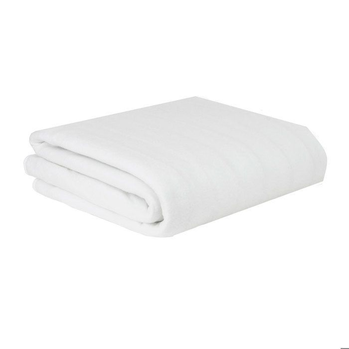 Colchón térmico doble Mesko MS 7420 de 120 W, color blanco, para 2 personas.