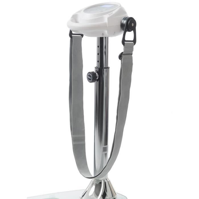 Plataforma vibratória - HMS - MA1001 - Aparelho de massagem - Fitness - Preto