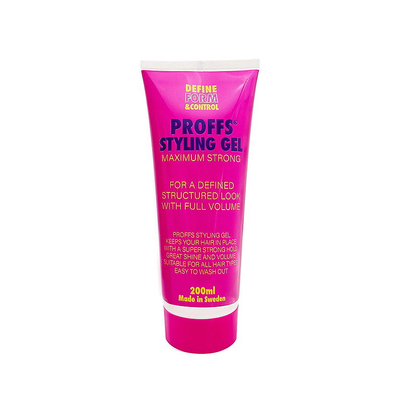 Proffs Styling gel 200 ml Maximal styrka Proffs