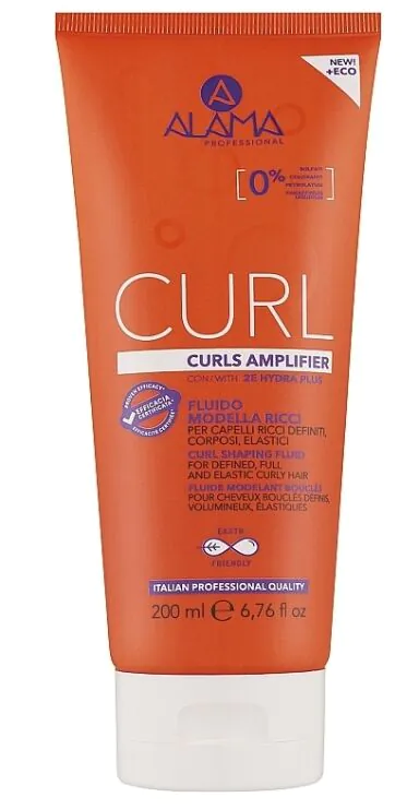 Alama Curl Aktywator skrętu w lekkim kremie do włosów kręconych