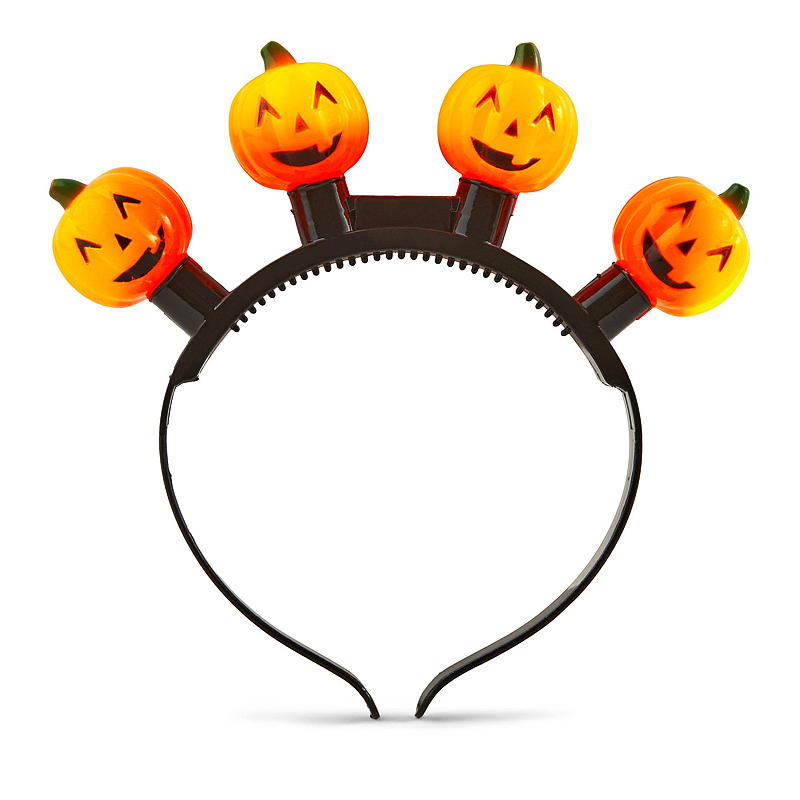Ljus IT-hårspänne med LED-halloween