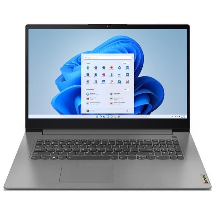 Laptop LENOVO IdeaPad 3 17ALC6 | Windows 11 - 17'' HD+ - Ryzen 7 5825U - 16 GB di RAM - SSD da 512 GB - AZERTY