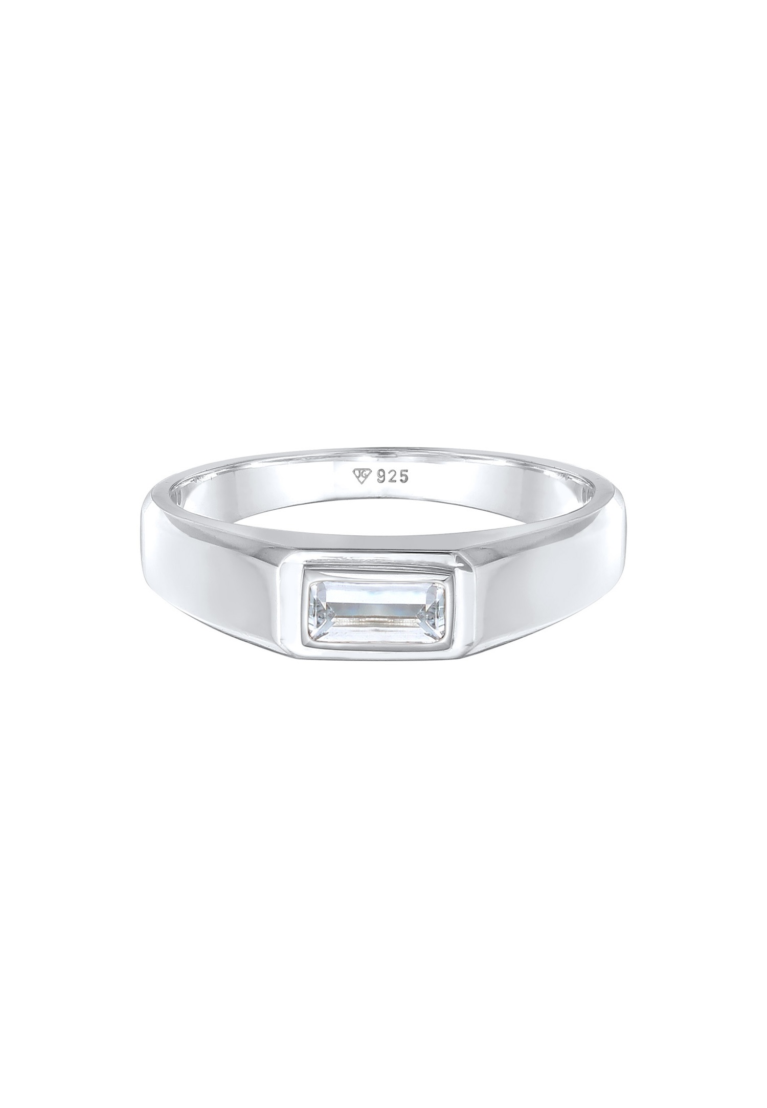 KUZZOI Hommes Simple Elégant avec topaze en argent sterling 925
