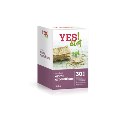 DA!diet Krekerji de Ervas Aromáticas 100 gr 100 gr