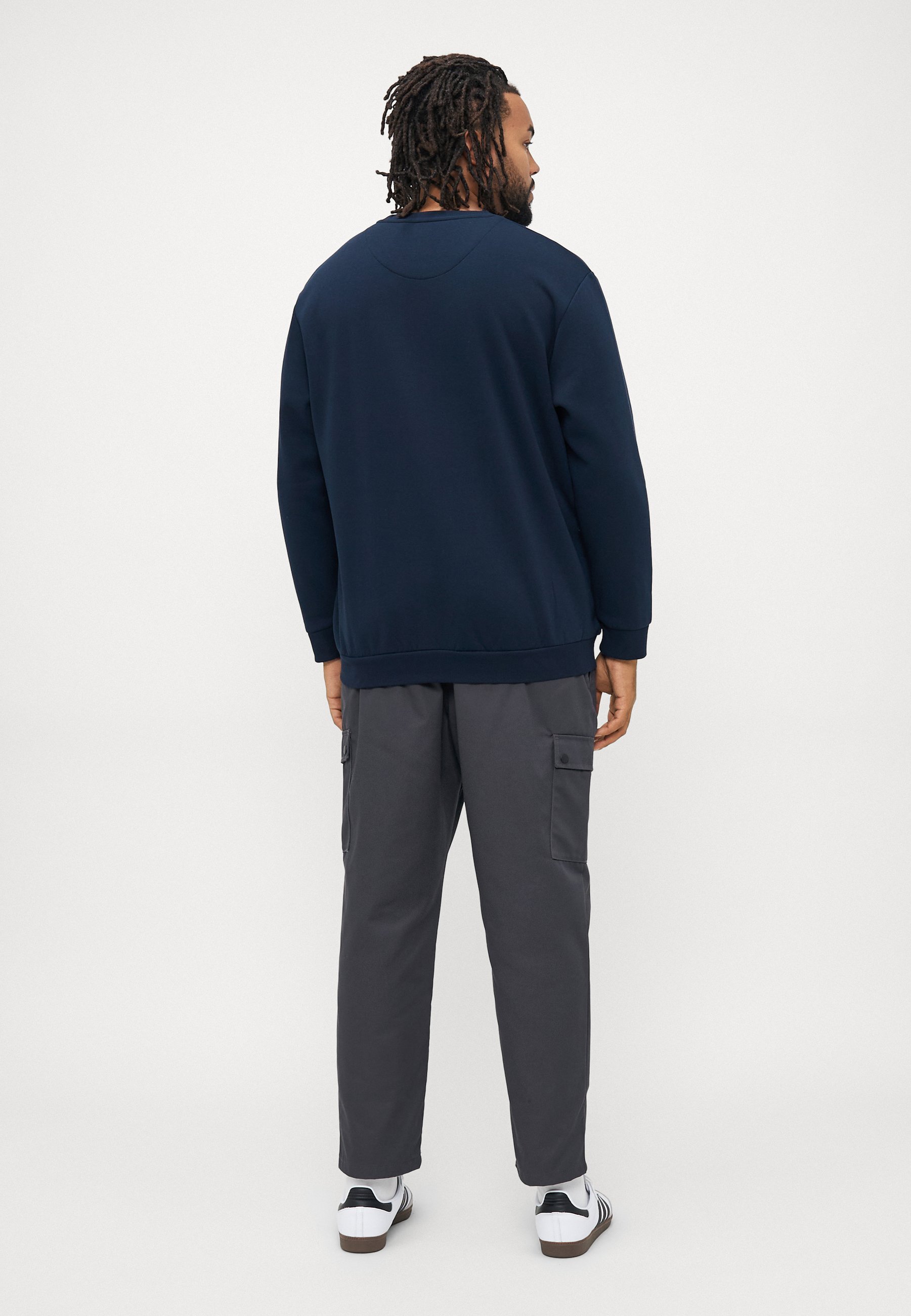 JJEBRADLEY CREW - Mikina - navy
