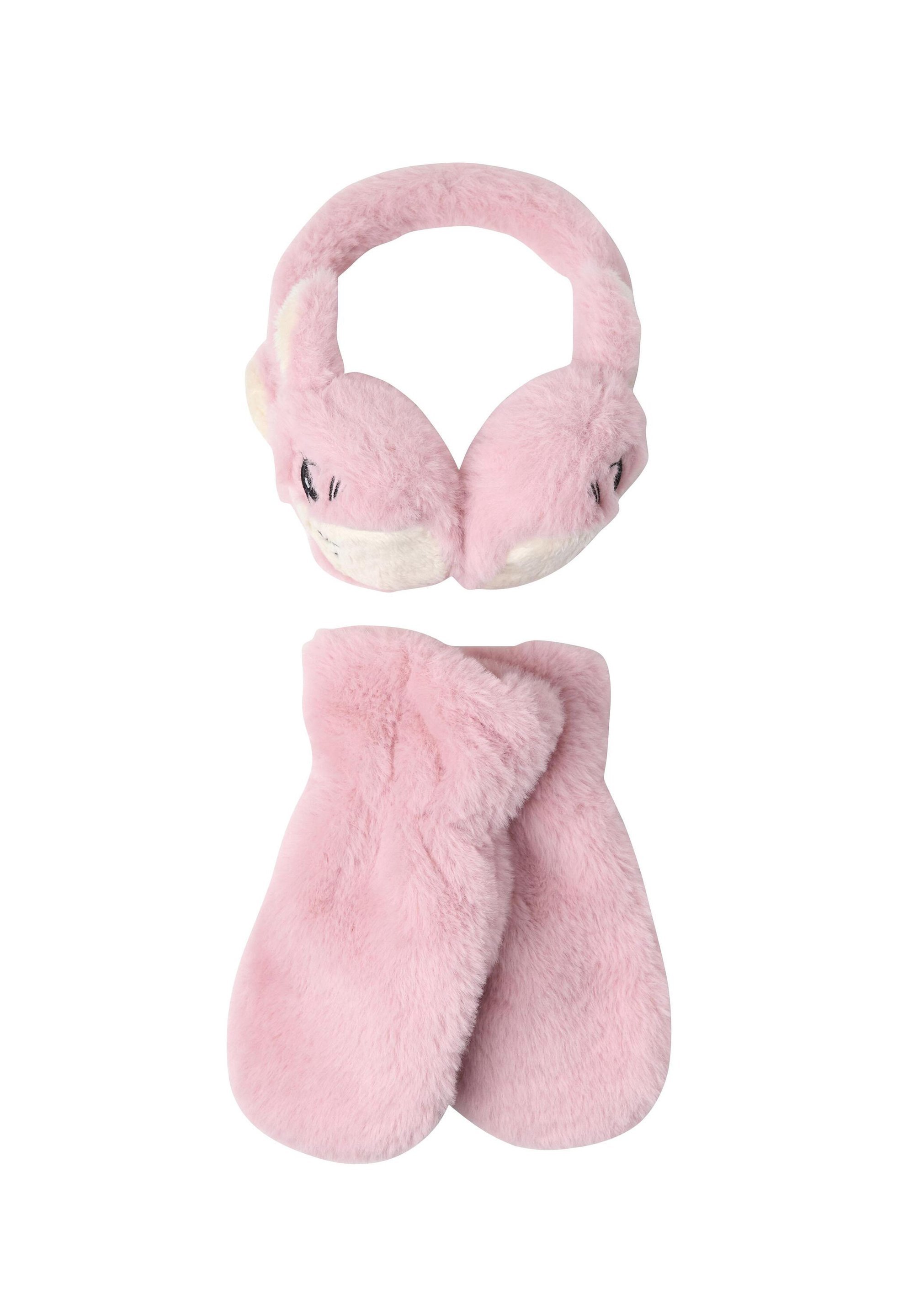 Lindex SET - Cache-oreilles - rose poudré