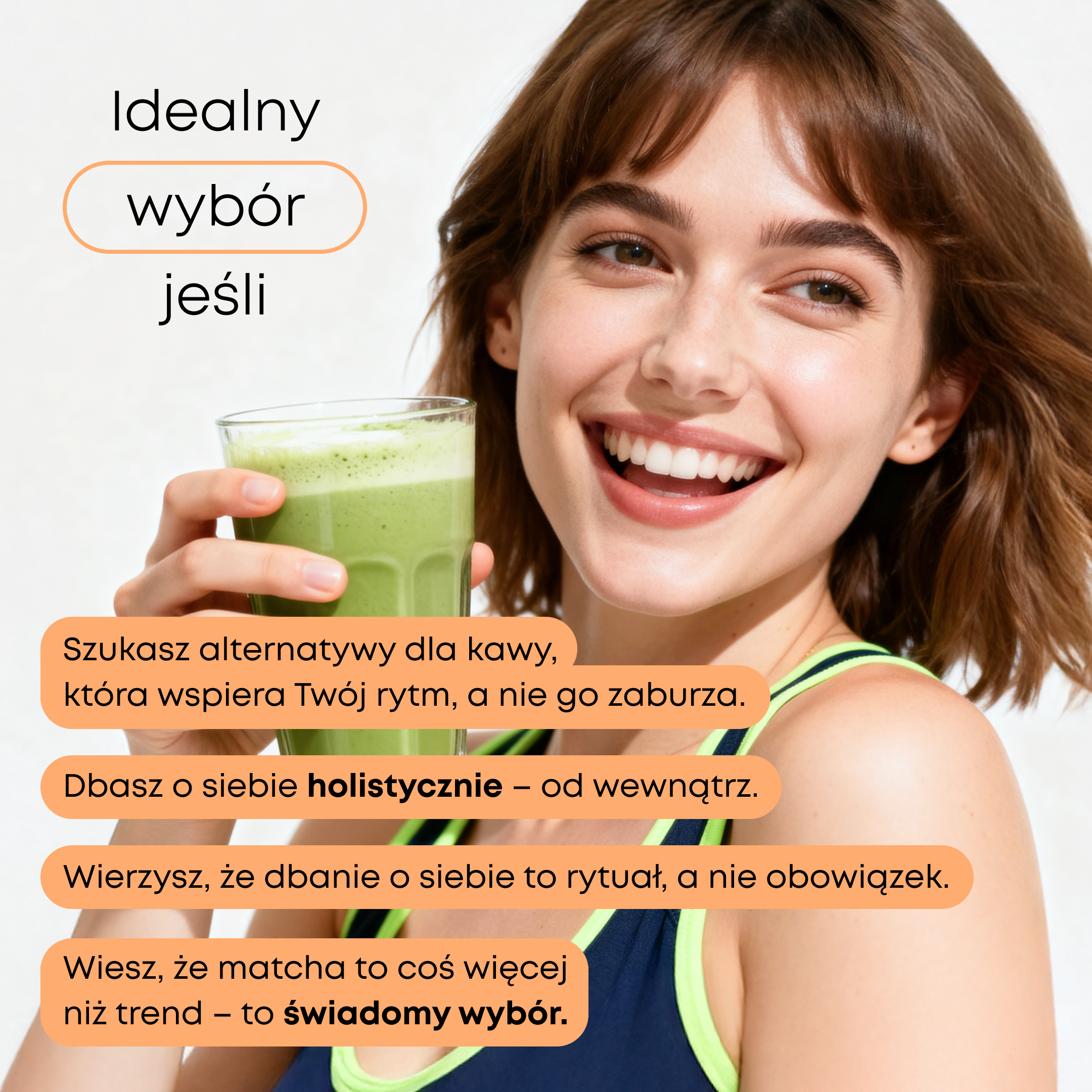 Supersonični Matcha Latte kolagen