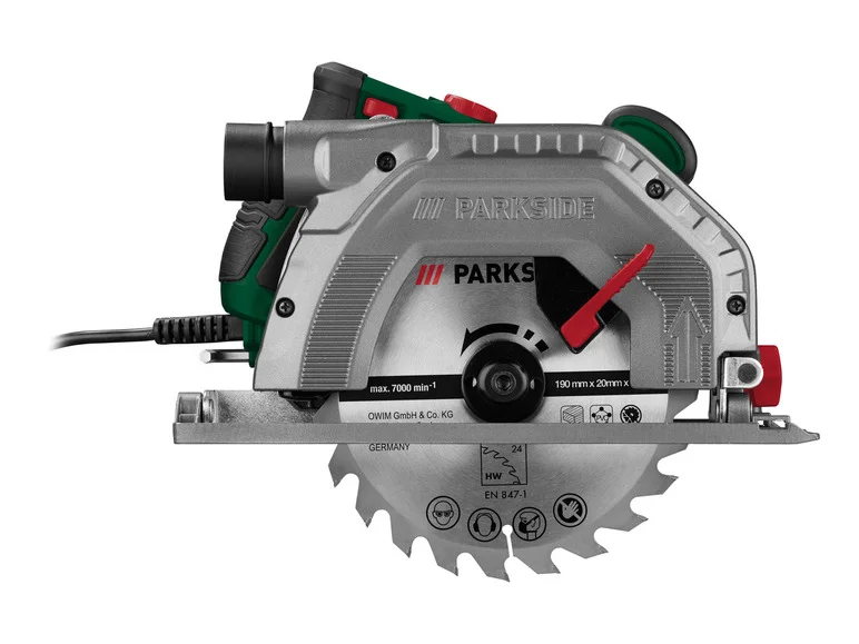 Fierăstrău circular PARKSIDE® PHKS 1350 E4, 1350 W
