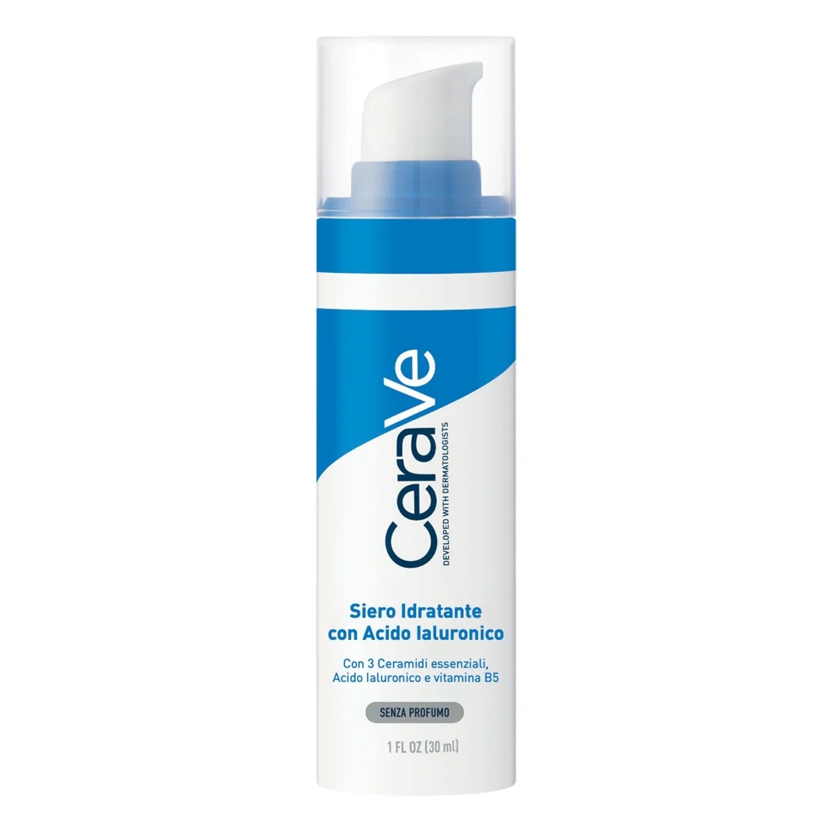 CERAVE Feuchtigkeitsserum mit Hyaluronsäure 30 ml – Feuchtigkeitsspendende Wirkung