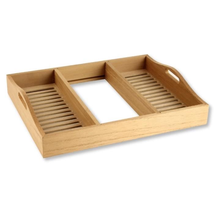 Vassoio porta accessori per sigari Adorini serie M Deluxe, per umidificatori multipli, in legno