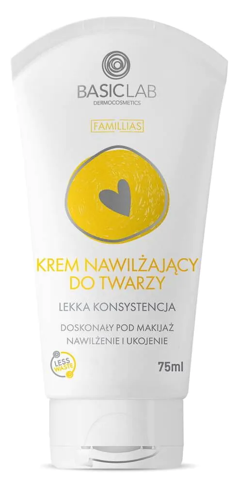 BasicLab Familias Nawilżający krem o lekkiej konsystencji