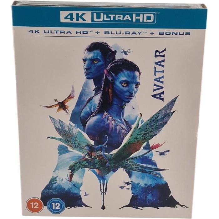 Avatar 4K Ultra HD + Blu-ray + [case] James Cameron 2023 Region Free