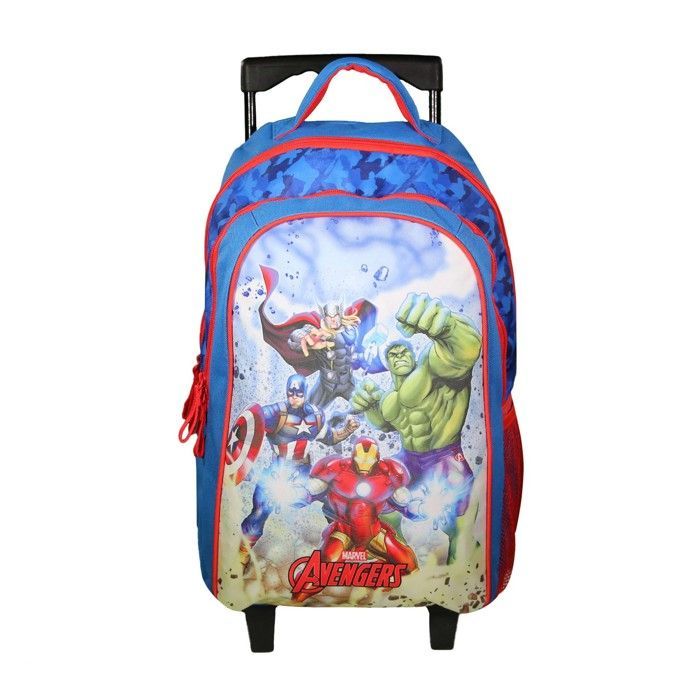 BAGTROTTER Avengers Rolling Backpack, Multicolor