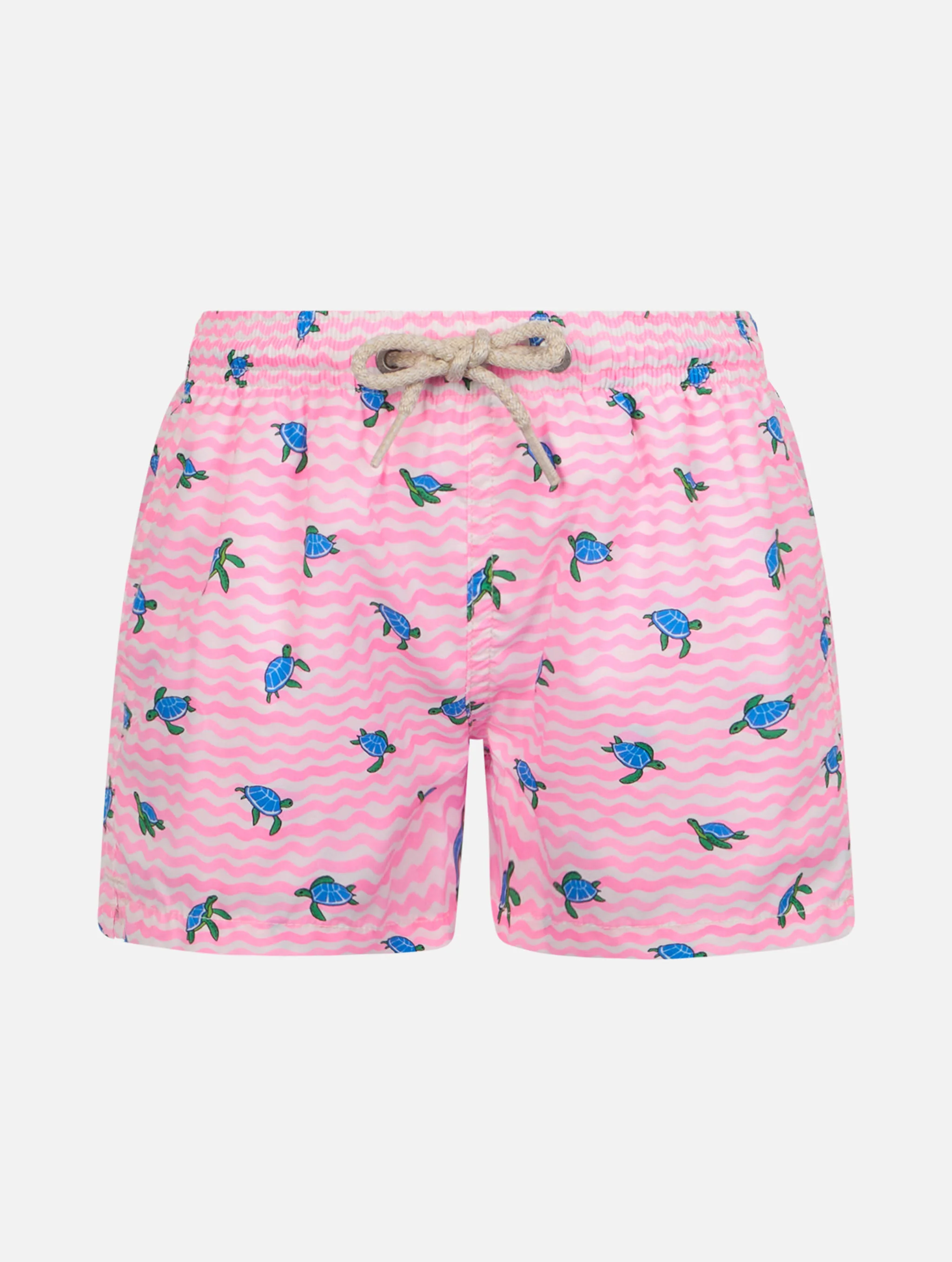 Comfortabel en licht kinderzwempak met zeeschildpadprint