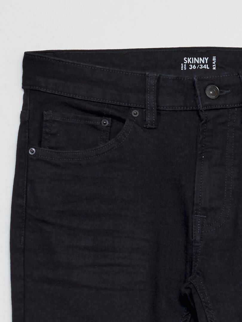 Calça Jeans Skinny - Tamanho 34 - PRETA