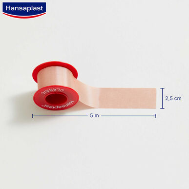 Lepidlo Hansaplast pro fixaci obvazů, klasické, 1 kus.
