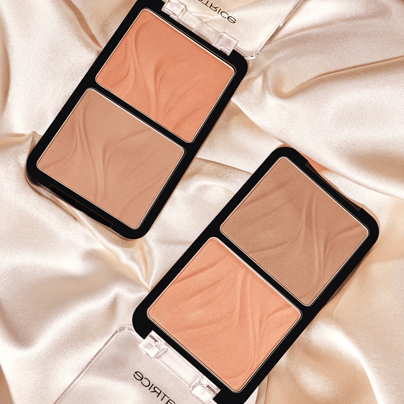 Paletka na kontúrovanie tváre Catrice Butter Like Bronze & Contour s bronzerom