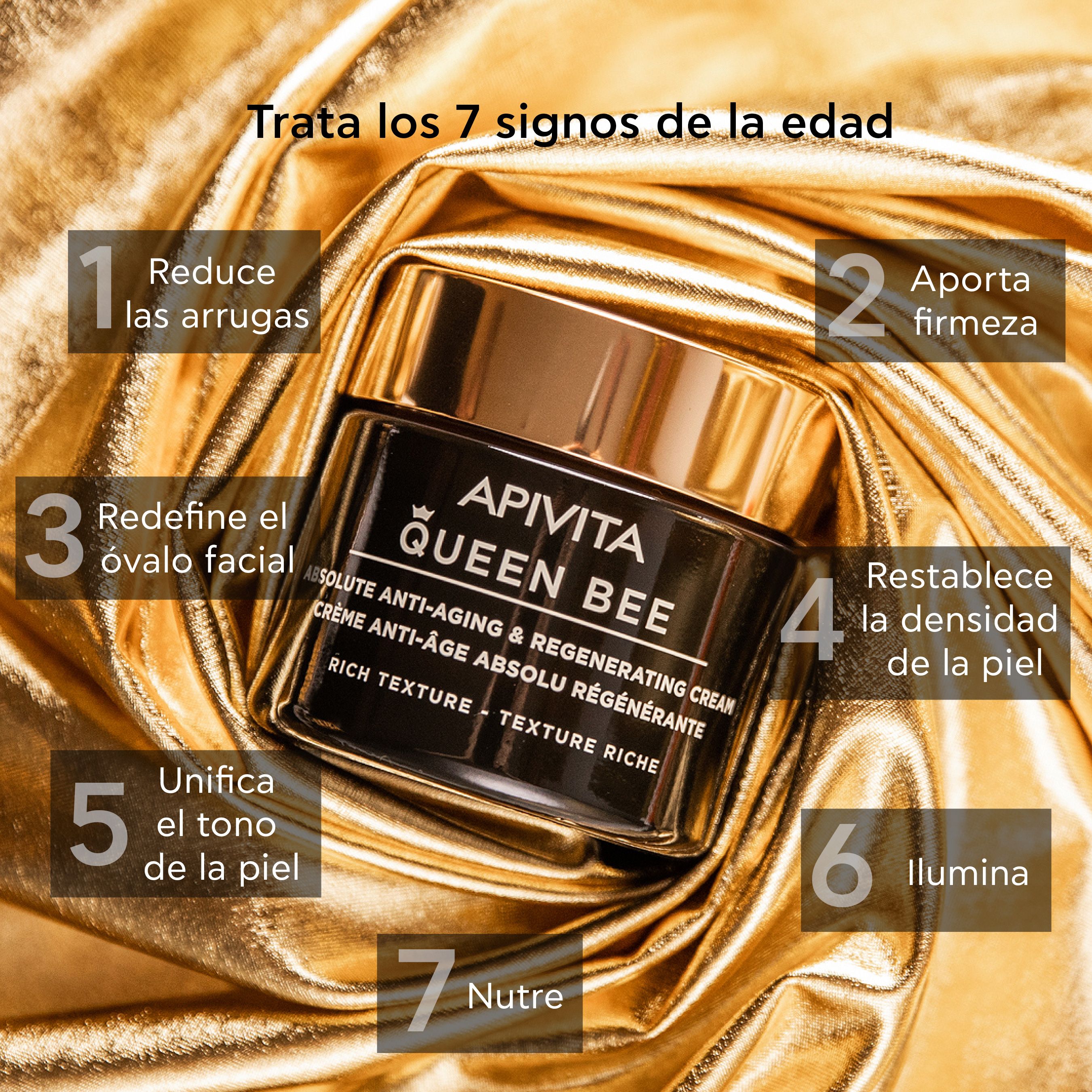 Queen Bee Absolute Anti-Aging регенеришућа крема Хидратантне креме за лице из апотеке