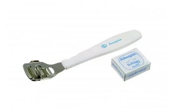 Beautytime scheermes voor eeltige huid + 10 mesjes