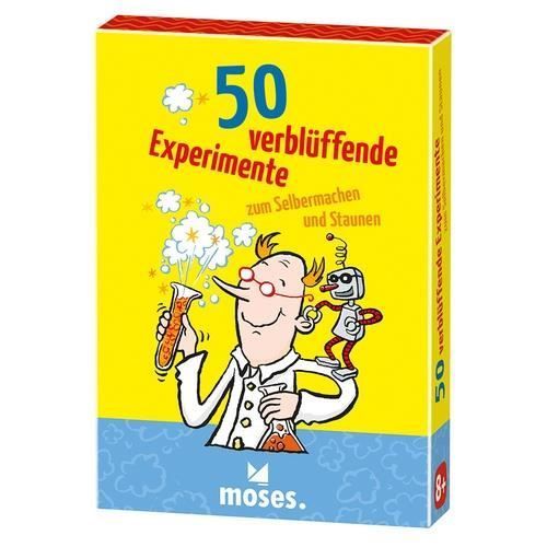 Pedagogisk spill - 50 fantastiske eksperimenter - 50 brikker - Unisex - Fra 8 år