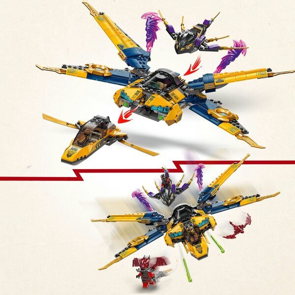 LEGO Ninjago 71833 Trka i Arinov super olujni avion