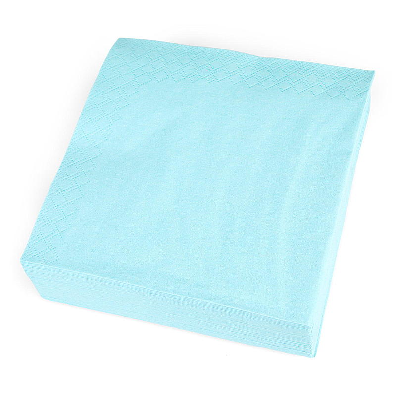 Vie Eco Servietter 50-pakning 33x33 cm 3-lags Ibiza blå