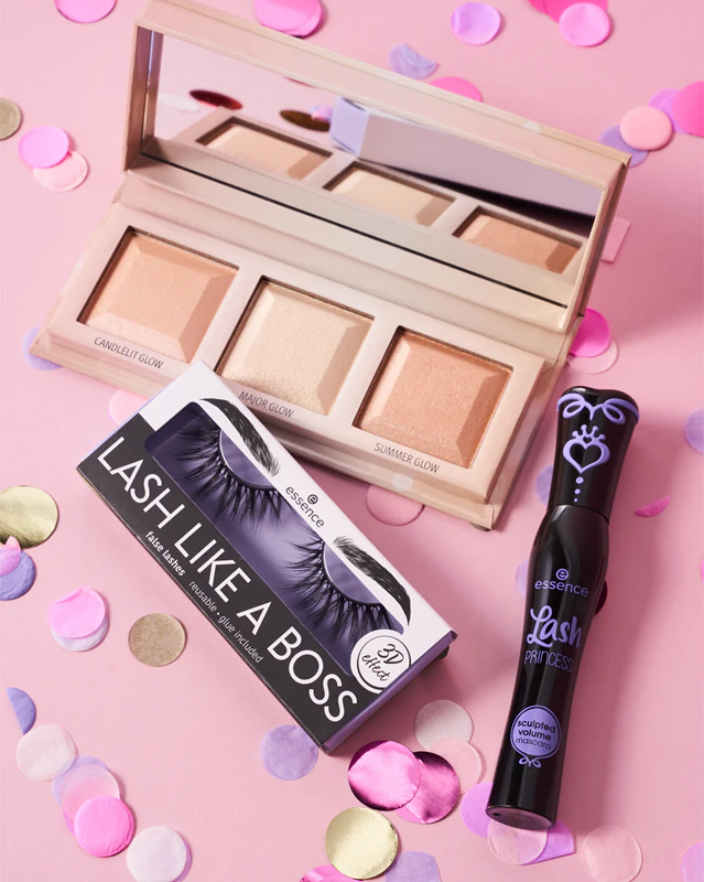 essence Lash PRINCESS mascara die de wimpers volume geeft en krult.