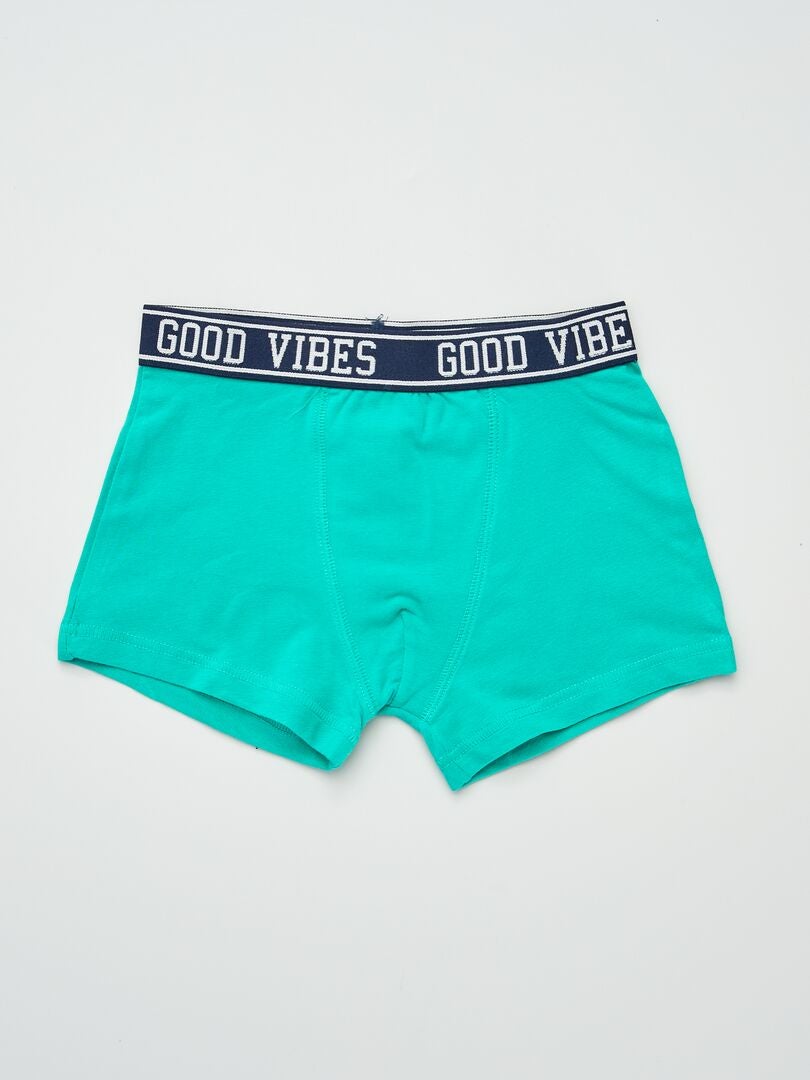 Set van 3 boxershorts - BLAUW