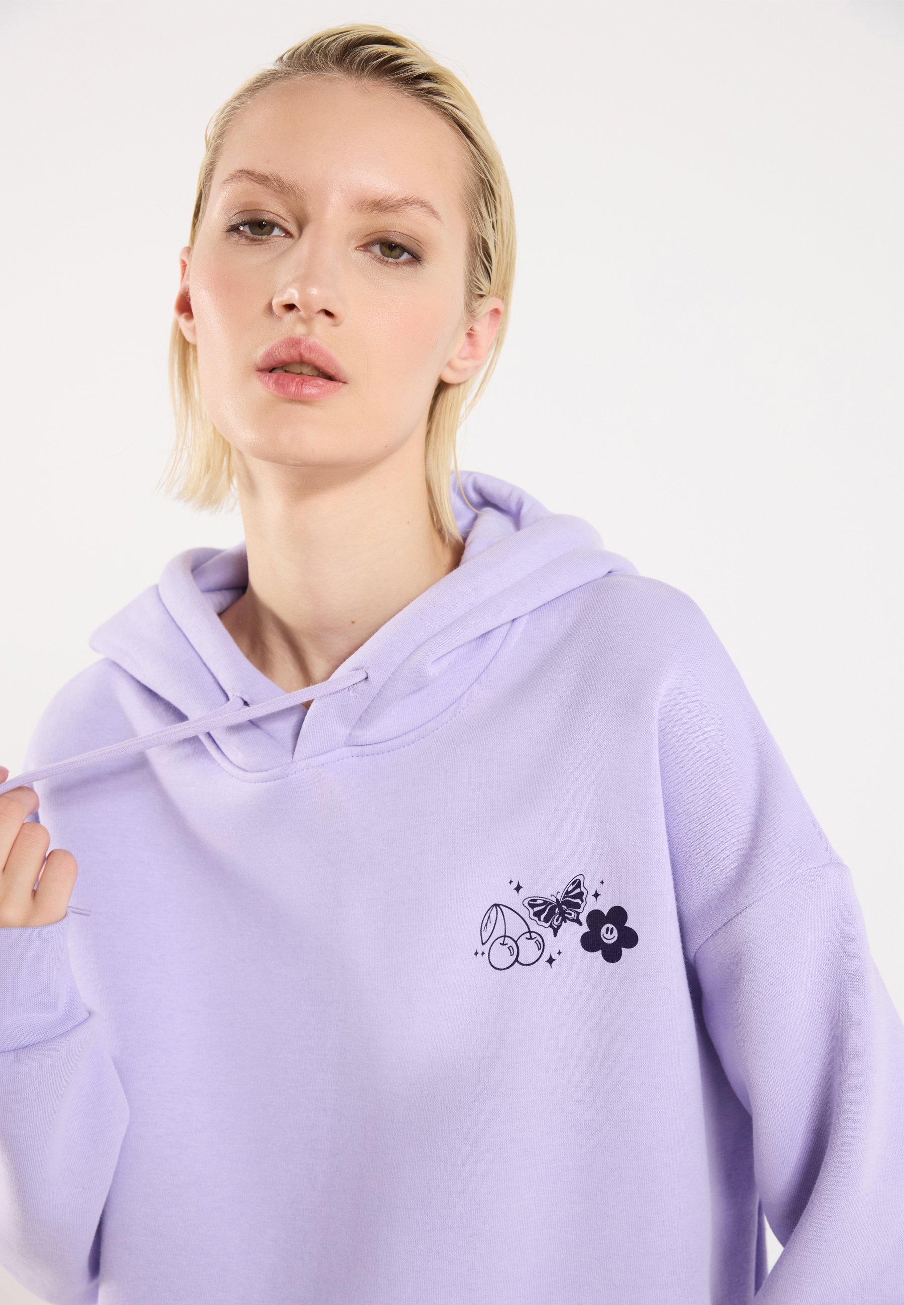 TOALETNÍ KRÁTKÁ TAŠKA UNISEX - Mikina - purple