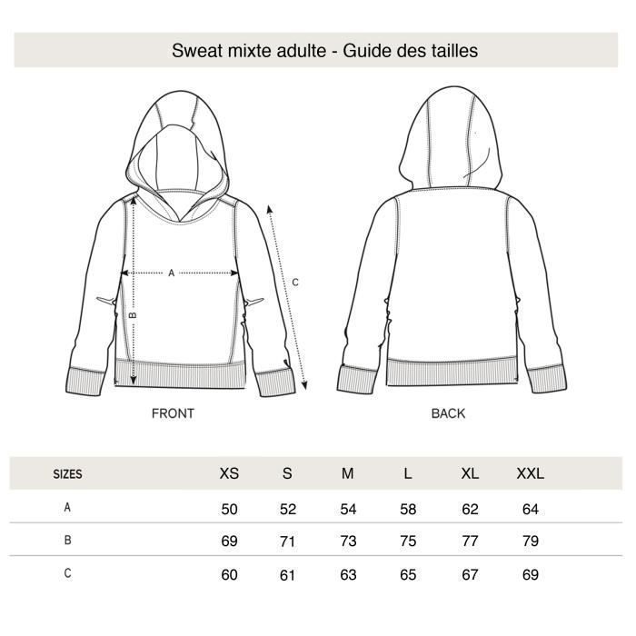 Sweat à capuche BASKETBALL - Oui je suis grand, oui je joue au basket - PIXEL EVOLUTION - Femme