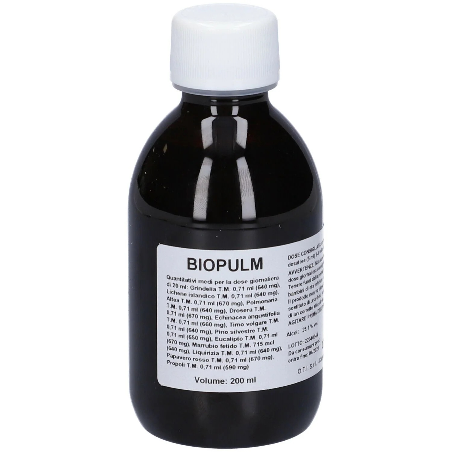 OTI Biopulm siroop 200 ml