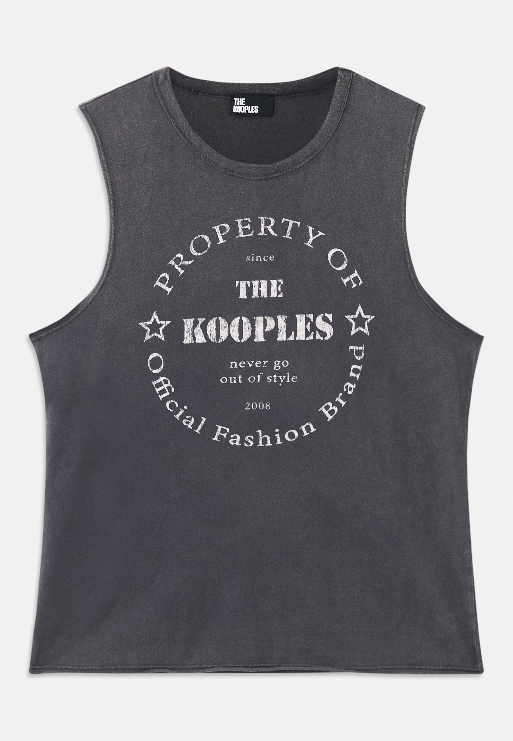 The Kooples DEBARDEUR - Top - zwart gewassen