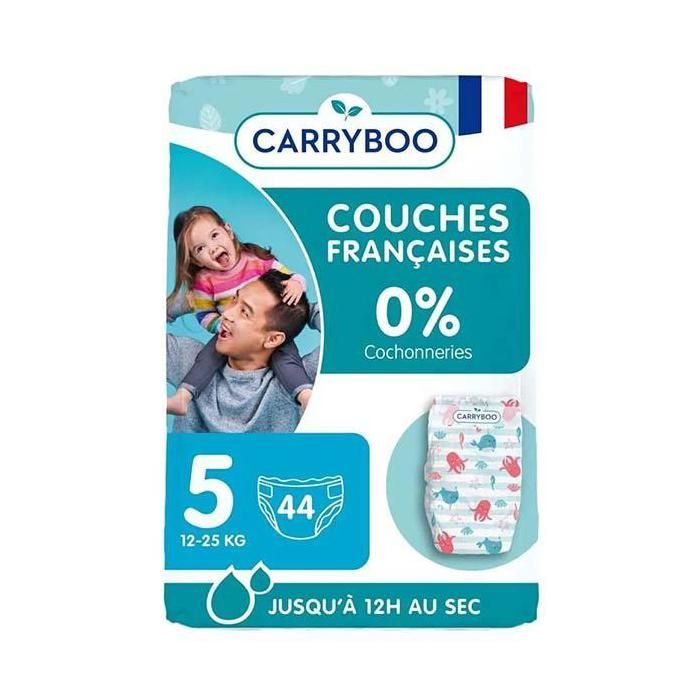 Carryboo Couches de nos régions Taille 5 (12-25kg)