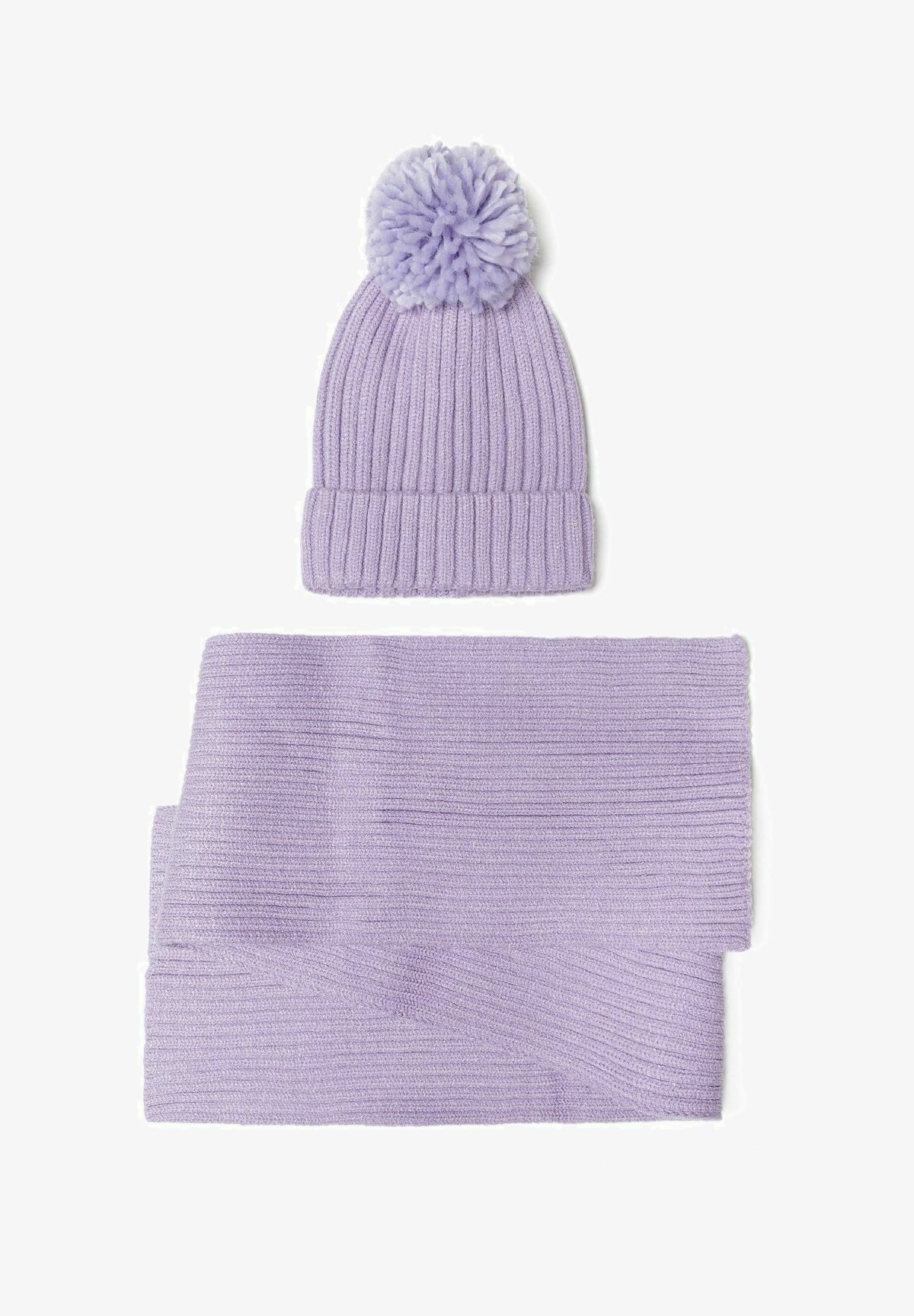 MINOTI ON COLD SET - Šál - fialový