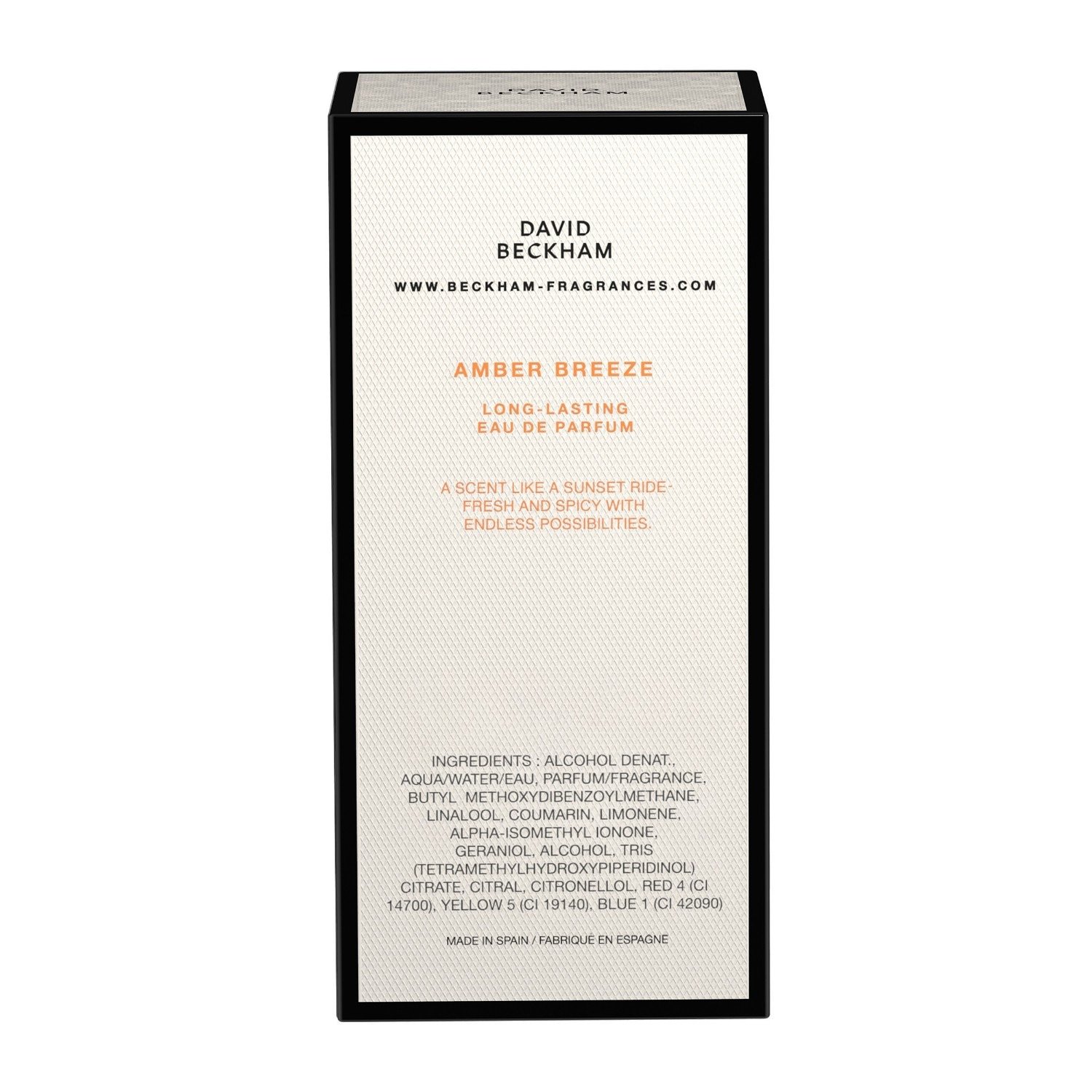 David Beckham parfuminis vanduo Amber Breeze – 100 ml