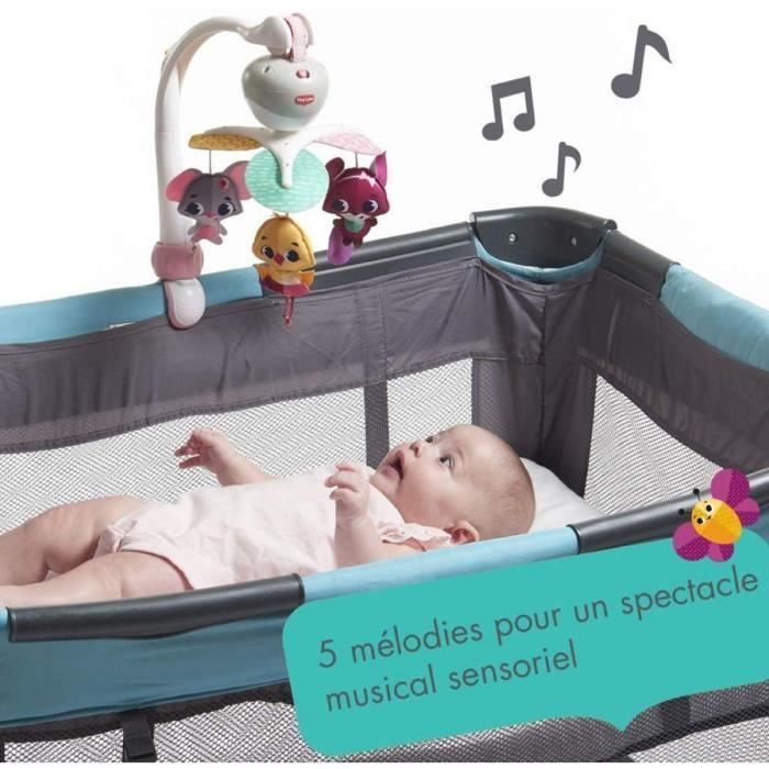 TINY LOVE Mobile de voyage 3 en1, dès la naissance, Princess
