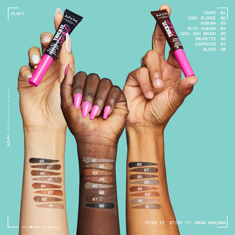 NYX Professional Makeup Thick it Stick It Brow Mascara tusz do brwi